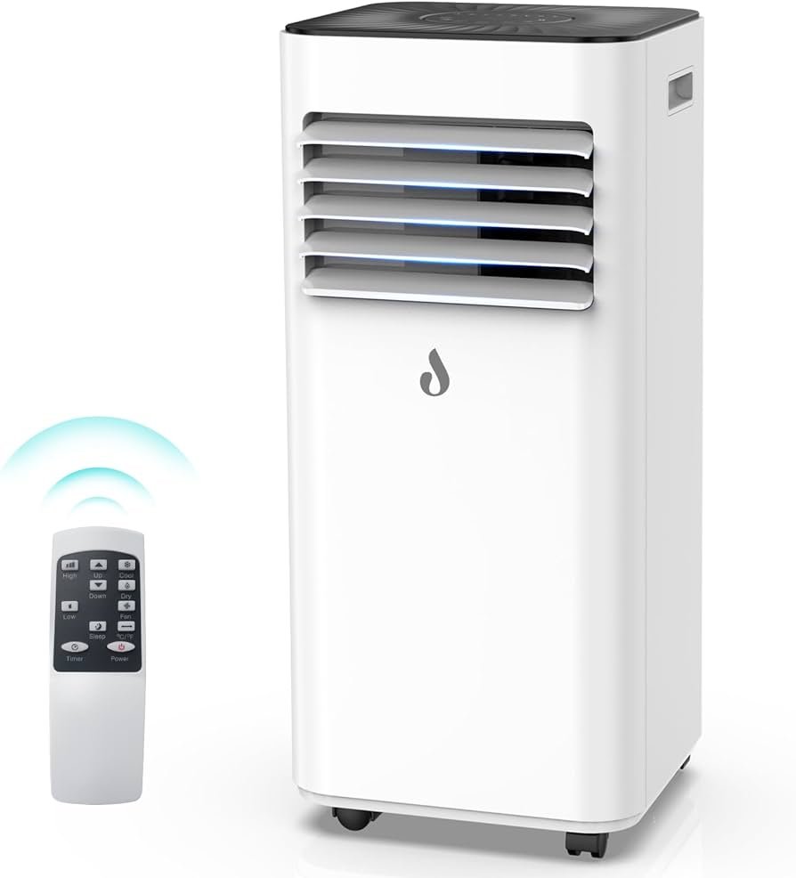 What Is The Cooling Capacity Of This Portable Air Conditioner?