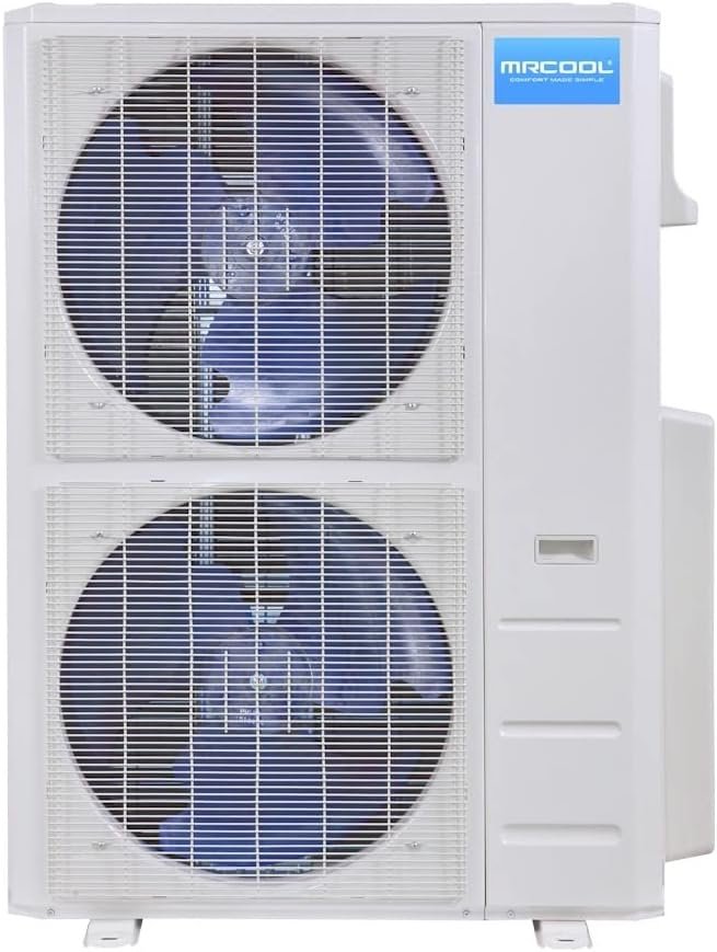 48k BTU 20.5 SEER Multi-Zone MrCool DIY 4 Zone Ductless Heat Pump Split System 4th Generation - 9k+9k+12k+18k