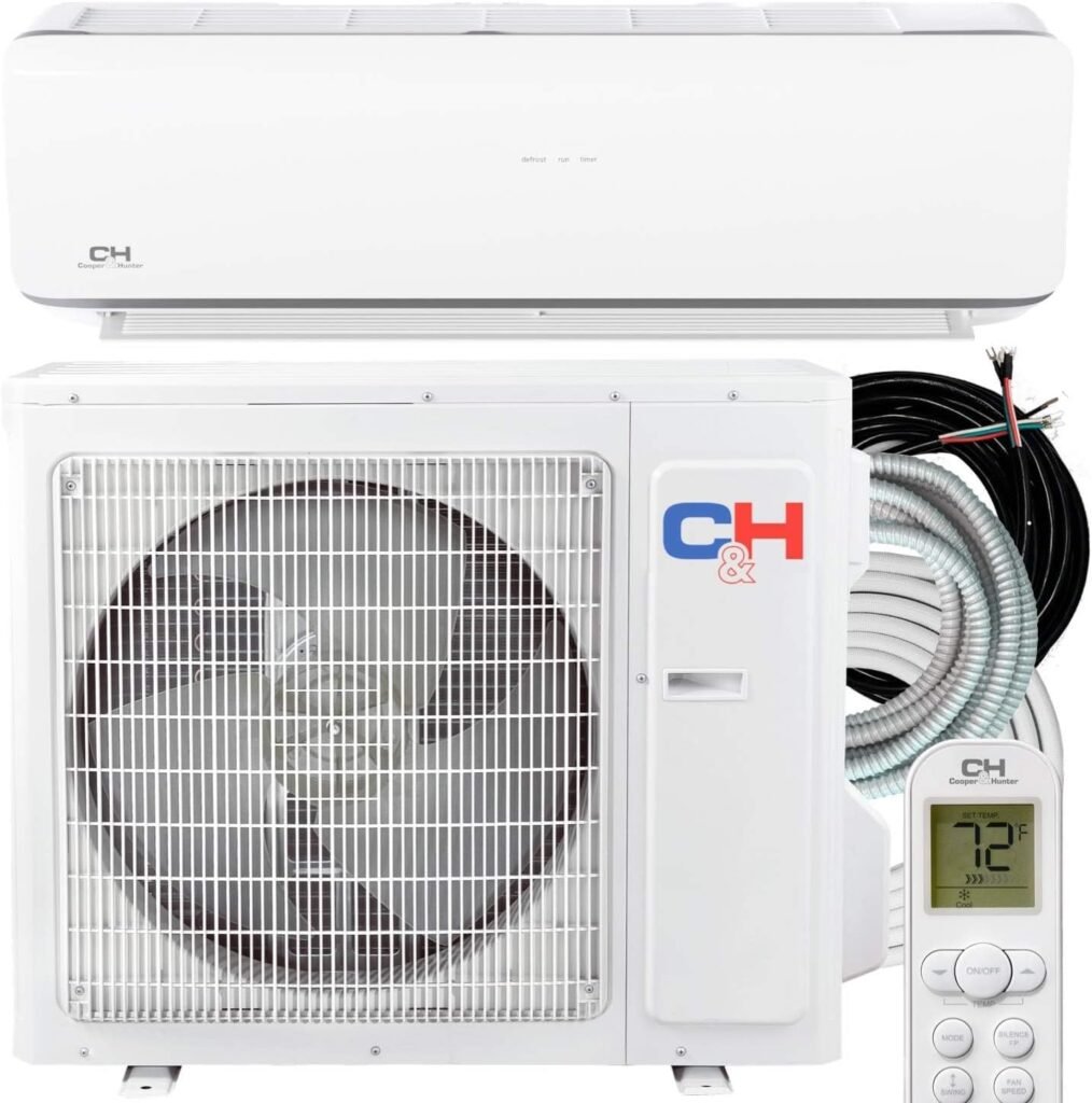 Cooper  Hunter 36,000 BTU Mini Split AC/Heating system Sophia Series 208/230V Heat Pump with 25ft Installation Kit