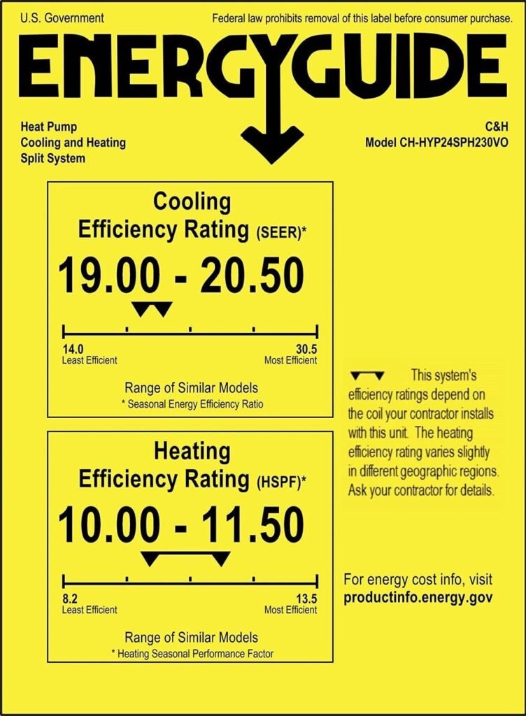 Cooper  Hunter Hyper Heat 18,000 BTU, 20 SEER 10.3 HSPF Ductless Mini-Split Air Conditioner -22F Heat Pump with 16FT Copper Line Set and Communication Wires