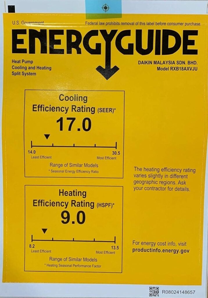 DAIKIN 18,000 BTU 17 SEER Wall-Mounted Ductless Mini-Split A/C Heat Pump System with Maxwell Wall Mounting Bracket and 15 Installation Kit 230V