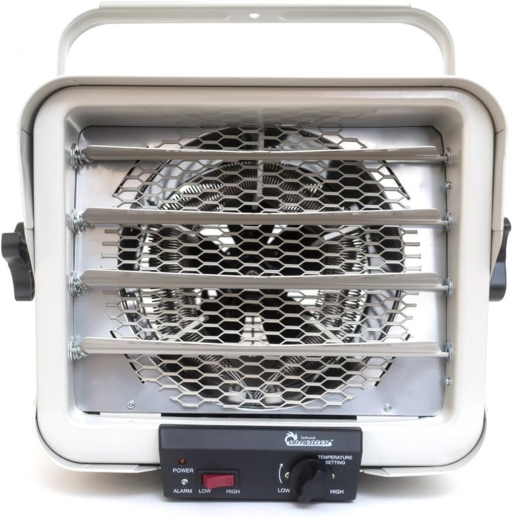 Dr. Heater DR966 240-volt Hardwired Shop Garage Commercial Heater, 3000-watt/6000-watt, DR966 240V