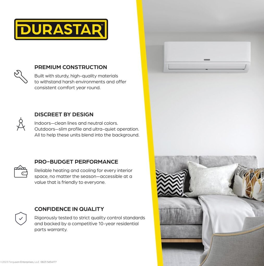 Durastar DRAW09F1B - Air Conditioners Climate Control