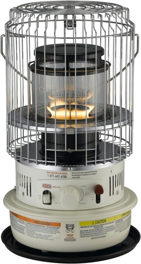 Dyna-Glo WK11C8 Indoor Kerosene Convection Heater, 10500 BTU