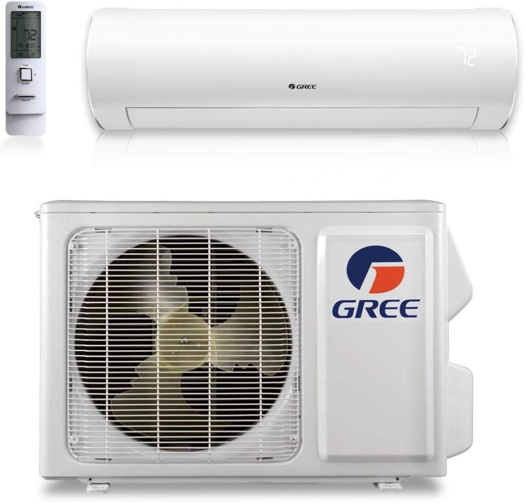 Gree 12,000 BTU 30.5 SEER SAPPHIRE Wall Mount Ductless Mini Split Air Conditioner Heat Pump 208/230V