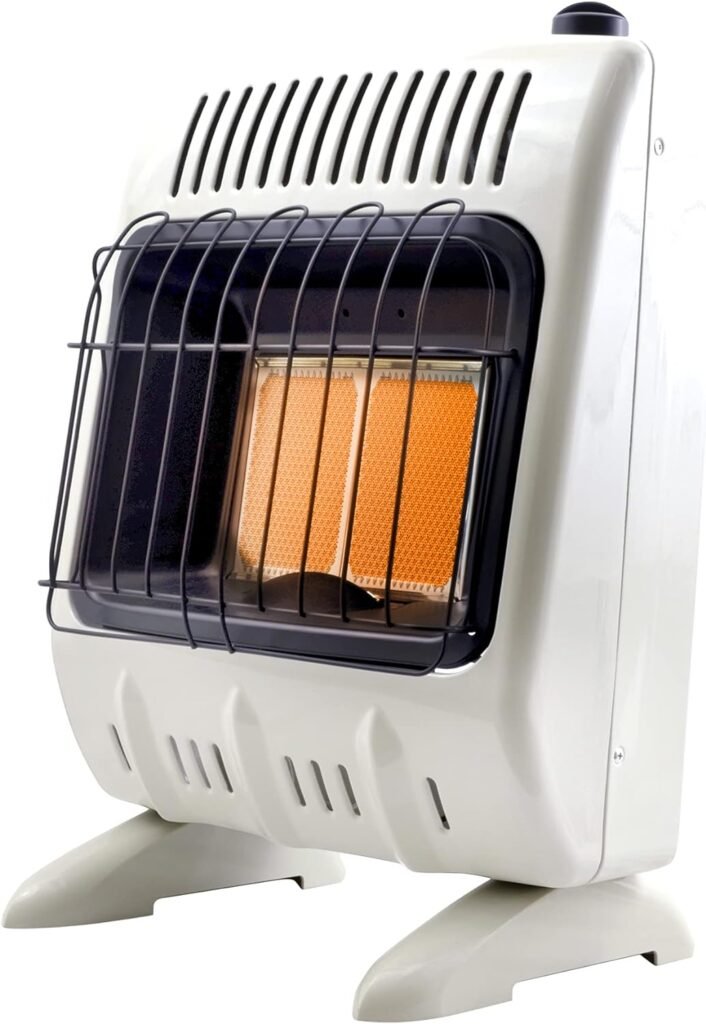 Mr. Heater Corporation Vent-Free 10,000 BTU Radiant Natural Gas Heater, 10000, Multi