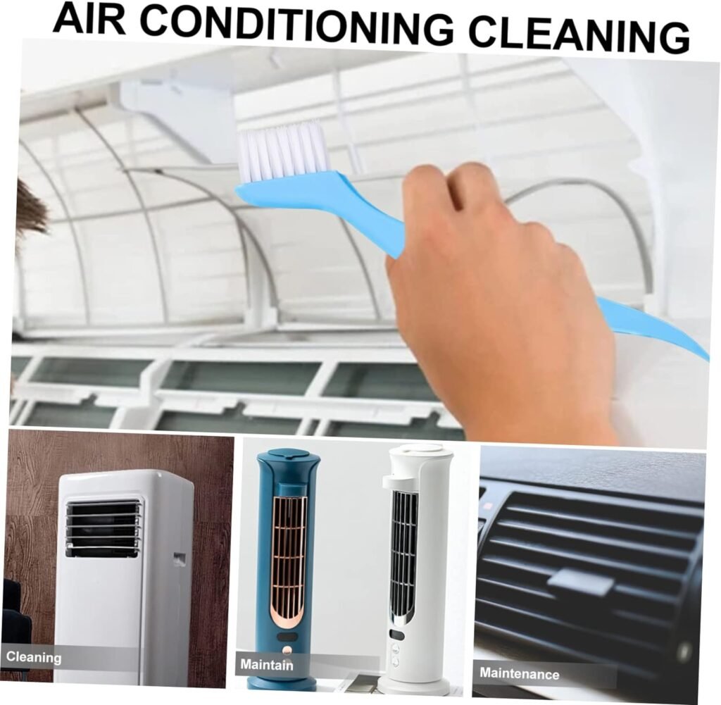 Veemoon 15 Pcs Air Conditioner Fin Comb Air Conditioning Brush Condenser Comb Air Conditioner Fin Cleaner Evaporator Radiator Repair Tool Comb Brush Beat Eggs Air Conditioner Brush Plastic